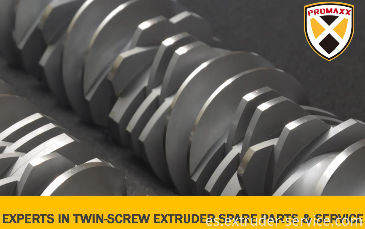 Barril de tornillo para extrusora de máquina de PVC Screw Barrel for PVC Machine Extruder